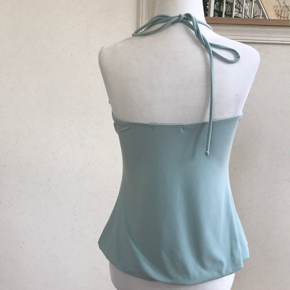 Light blue halter top - Picture 2 of 8
